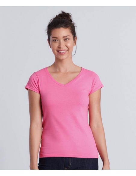 Gildan Softstyle™ women's v-neck t-shirt