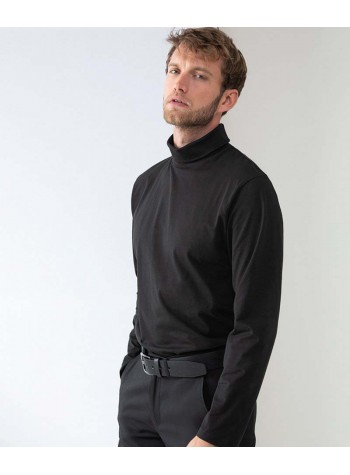 Henbury Long sleeve roll neck top