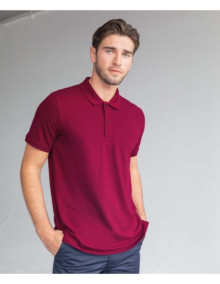 Henbury Micro-fine piqué polo shirt