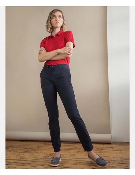 Henbury Women's stretch chinos