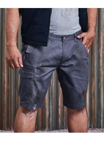 Russell Collection Polycotton twill workwear shorts