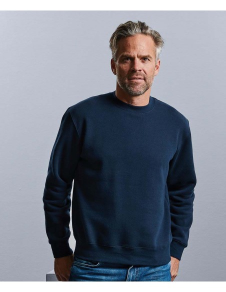 Russell Collection Set-in sleeve sweatshirt