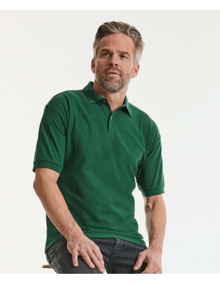 Russell Collection Classic polycotton polo