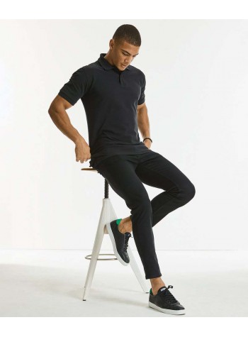 Russell Collection Classic cotton piqué polo