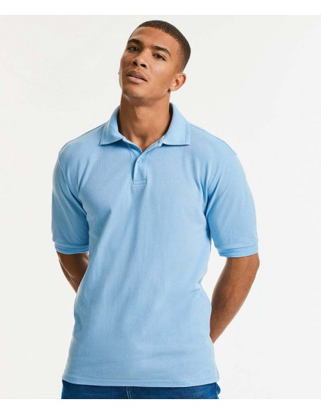 Russell Collection Hard-wearing 60°C wash polo