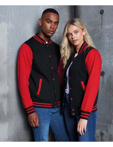 AWDis Just Hoods Varsity jacket