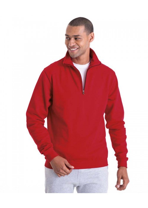 AWDis Just Hoods Sophomore ¼ zip sweatshirt