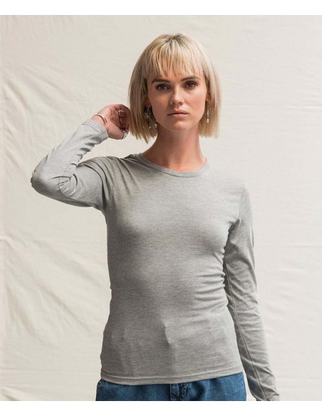 AWDis Just T's Women's triblend T long sleeve