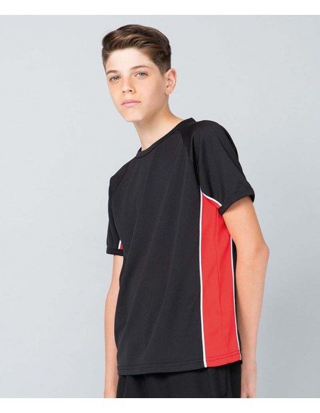 Finden & Hales Kids performance panel t-shirt