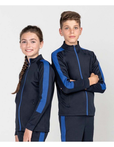 Finden & Hales Kids knitted tracksuit top