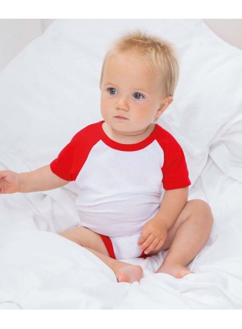 Larkwood Essential short-sleeved baseball bodysuit