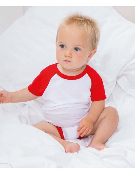 Larkwood Essential short-sleeved baseball bodysuit