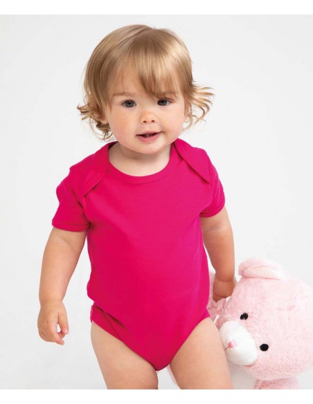 Larkwood Short-sleeved bodysuit with envelope neck opening