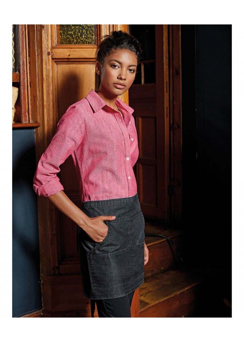 Premier Jeans stitch denim waist apron