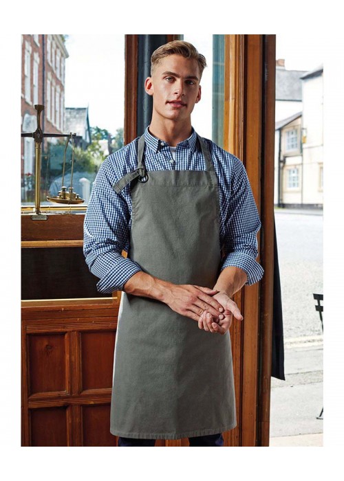 Premier Calibre heavy cotton canvas bib apron