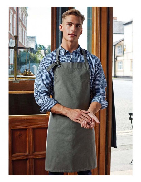 Premier Calibre heavy cotton canvas bib apron