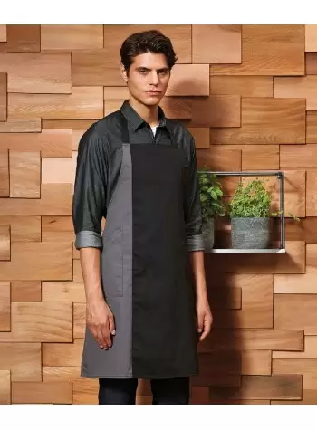 Premier Contrast bib apron