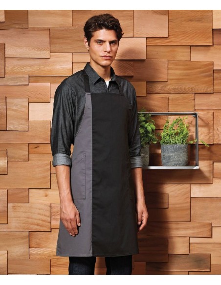 Premier Contrast bib apron