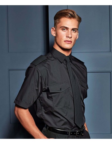 Premier Short sleeve pilot shirt