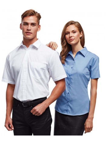 Premier Women's short sleeve poplin blouse