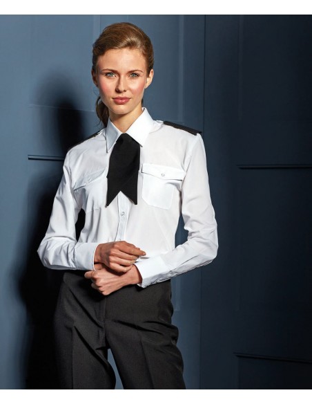 Premier Women's long sleeve pilot shirt