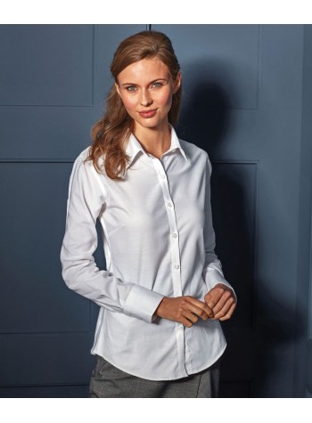 Premier Women's signature Oxford long sleeve shirt