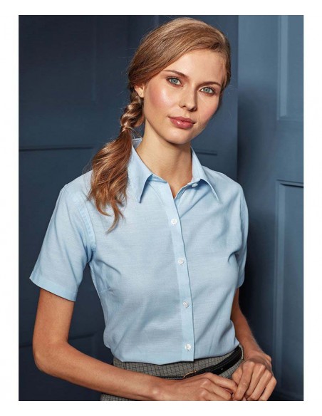 Premier Women's signature Oxford short sleeve shirt