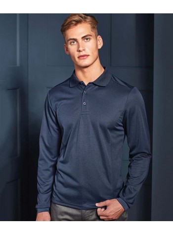 Premier Long sleeve Coolchecker® piqué polo