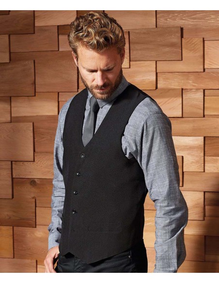 Premier Lined polyester waistcoat