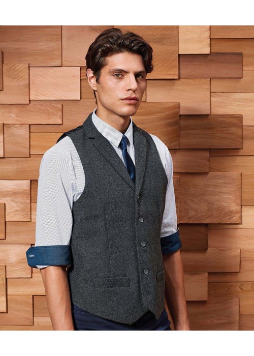 Premier Herringbone waistcoat