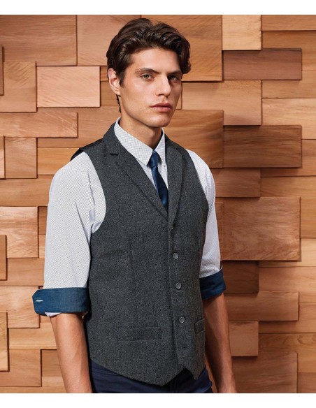 Premier Herringbone waistcoat