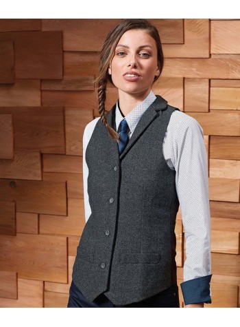Premier Women's herringbone waistcoat
