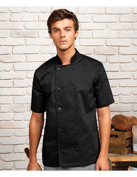 Premier Short sleeve chef’s jacket