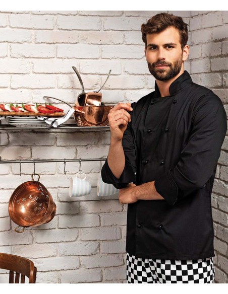 Premier Cuisine long sleeve chef's jacket