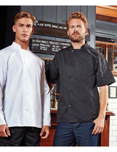 Premier Chef's essential short sleeve jacket