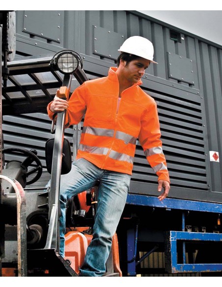 Result Safeguard High-Viz Softshell Jacket