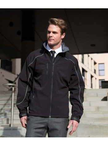 Result Work-Guard Hooded softshell jacket