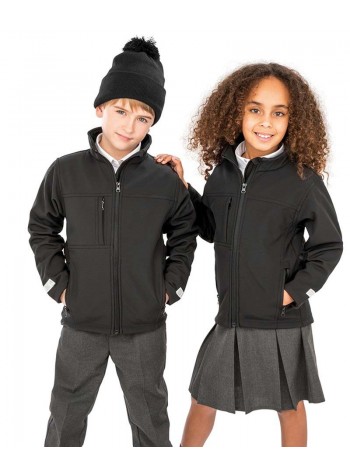 Result Junior classic softshell 3-layer jacket
