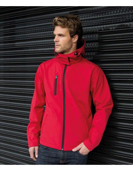 Result Core TX performance hooded softshell jacket