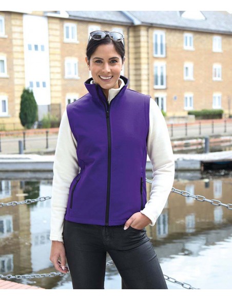 Result Core Women's printable softshell bodywarmer