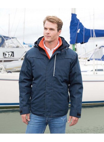 Result Denim texture rugged jacket