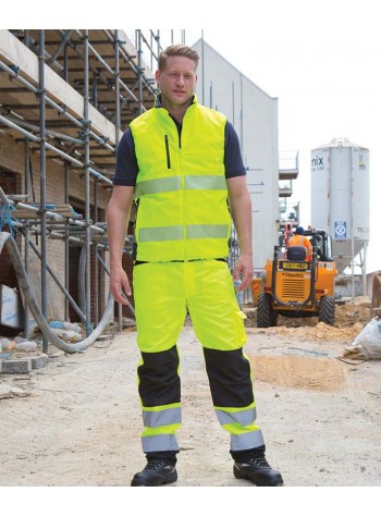 Result Safeguard Reversible soft padded gilet