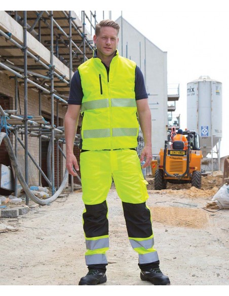 Result Safeguard Reversible soft padded gilet