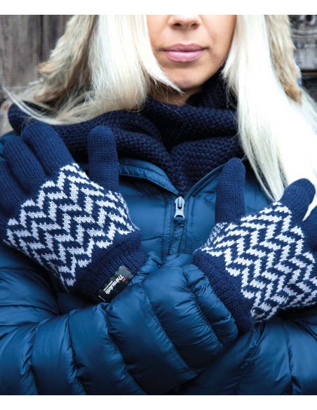Result Winter Essentials Pattern Thinsulate™ glove