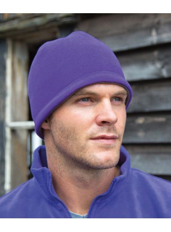 Result Winter Essentials Reversible fleece skull hat