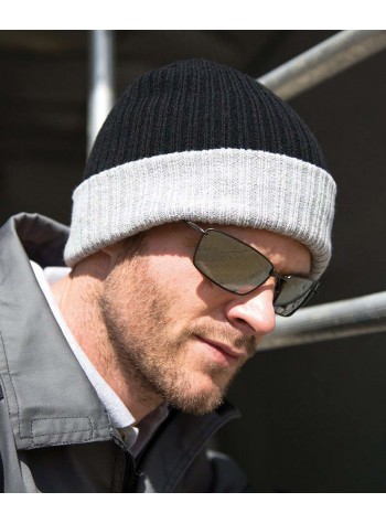 Result Winter Essentials Double-layer knitted hat