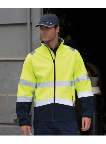 Result Safeguard Printable safety softshell jacket