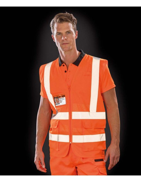 Result Safeguard Executive cool mesh safety vest