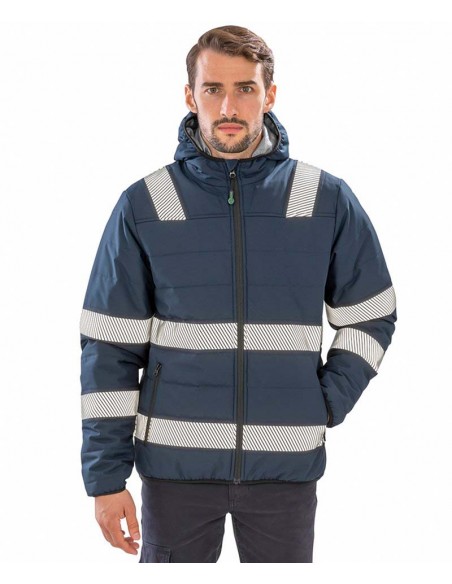 Result Genuine Recycled Ripstop padded safety jacket