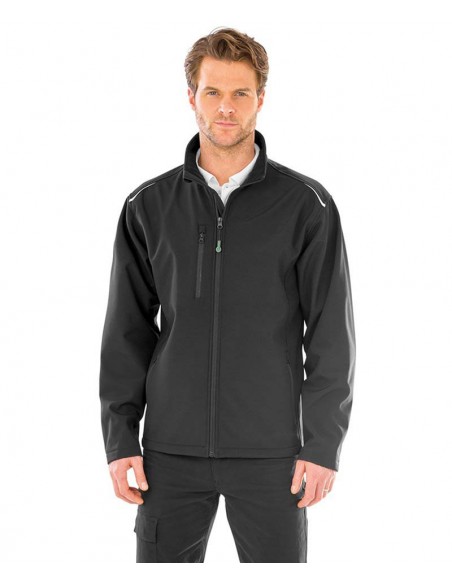 Result Genuine Recycled 3-Layer printable softshell jacket